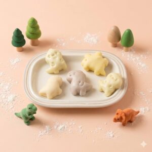 【喬媽】小恐龍饅頭_(有調味)